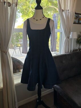 kate spade denim all season A-Line mini-dress